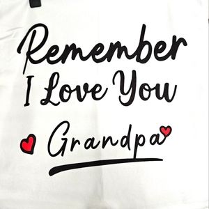 Accent / Throw pillow Pillowcase Love Grandpa